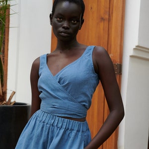 Cobalt Blue Silk Wrap
