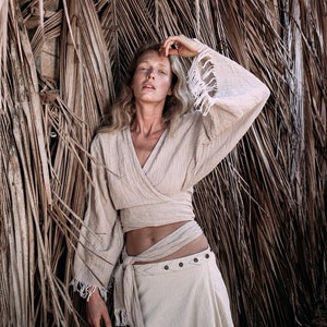 DIY Wrap Blouse Pattern